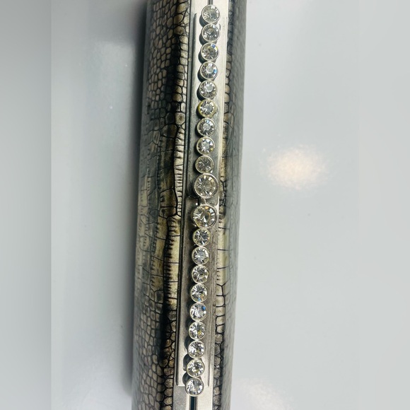 Vintage 1960’s Metallic Snakeskin Clutch